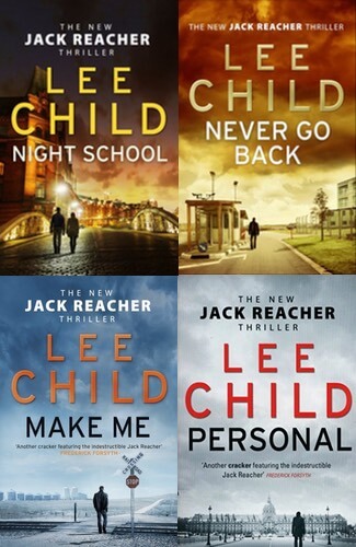 Bundle: Night School + Never Go Back + Personal + Make Me - Malaysia's Online Bookstore"