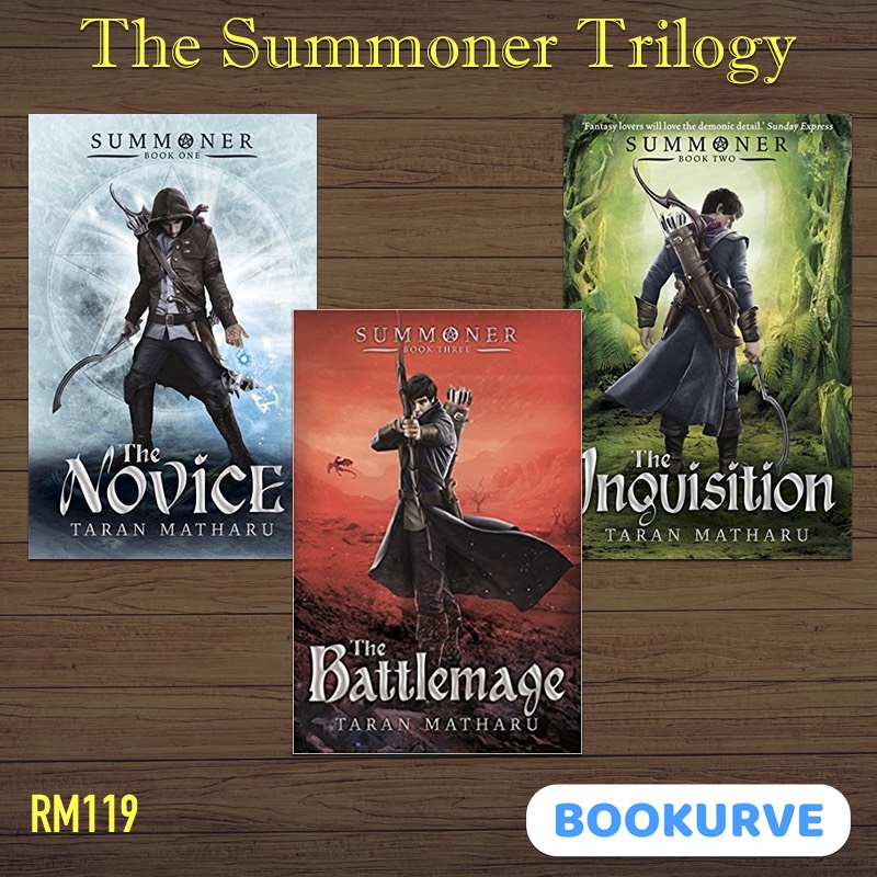 Bundle: The Novice + The Inquisition + The Battlemage - Malaysia's Online Bookstore"