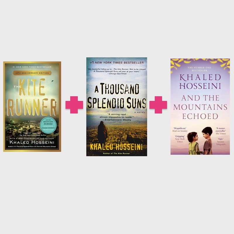 Bundle : The Kite Runner + A Thousand Splendid Suns + And the Mountains Echoed - Malaysia's Online Bookstore"