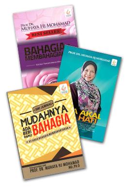 Prof. Dr. Muhaya (Pack B)(3 dalam 1): Mata Akal Mata Hati / Bahagia & Membahagiakan / Jurnal Mudahnya Bahagia - Malaysia's Online Bookstore"