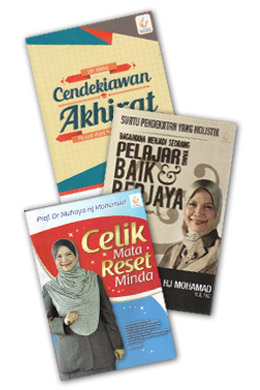 Prof. Dr. Muhaya (Pack E)(3 dalam 1): Bagaimana Menjadi Seorang Pelajar yang Baik & Berjaya / Jurnal Cendekiawan Akhirat / Celik Mata Reset Minda  - Malaysia's Online Bookstore"